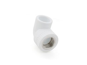 Колено ПП комб. вн. 25х3/4″, бел. РТП