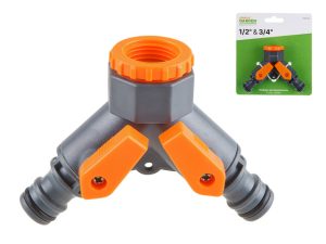 Тройник-распределитель 1/2″ и 3/4″ STARTUL GARDEN (ST6010-20)
