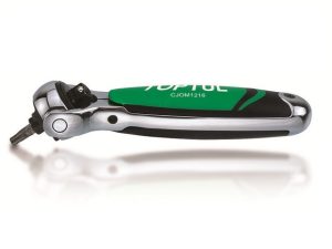 Трещотка 3/8″ 72зуб. 160мм двухсторонняя с держателем для бит TOPTUL