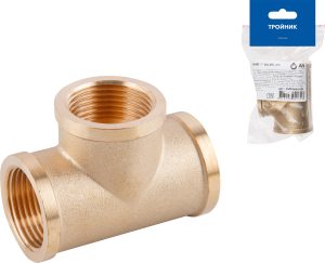 Тройник 1 1/4″ вн.-вн.-вн., AV Engineering (инд.упак.)