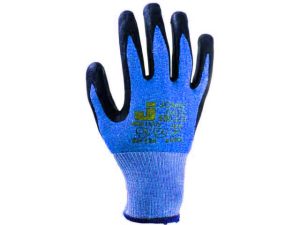 Перчатки с защитой от порезов 5 кл., р-р 10/XL, (нитрил. покрыт.) JetaSafety