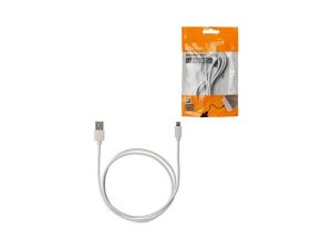 Дата-кабель, ДК 4, USB — micro USB, 1 м, белый, TDM