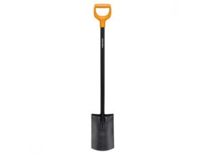 Лопата штыковая с закругл.лезвием FISKARS Solid