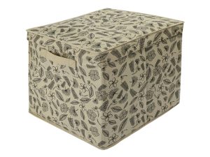 Органайзер для хранения, складной, 1 шт., 31*31*31см, черный, PERFECTO LINEA
