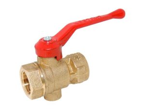 Кран шаровый 1/2″ под манометр, PN1,6 МПа, 11Б27п11, Цветлит