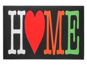 Коврик придверный влаговпитывающий 40х60 см, «HOME-2», PERFECTO LINEA