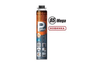 Пена монтажная профессиональная всесезонная PPLUS Mega 65L (820мл)