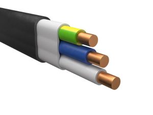 Кабель ВВГ-П нг(A)-LS 3х1,5 (бухта 200м) БелРосКабель