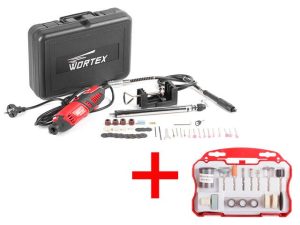 Гравер электрический WORTEX MG 3218 E в чем. + аксессу+АКЦИЯ Набор аксессуаров 52 предмета в подарок