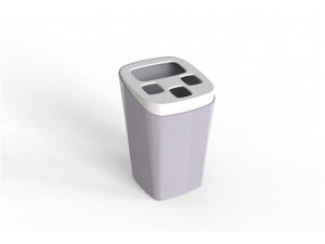 Подставка для зубных щеток Breeze (Бриз), сиреневый туман, BEROSSI