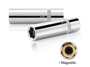 Головка свечная 1/2″ 14мм магнитная TOPTUL