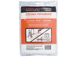 Пленка укрывная 4×12,5 м, 7 мкм STARTUL MASTER (ST9035-02)