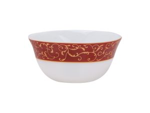 Салатник стеклокерамический, 120 мм, круглый, серия ANASSA RED (Анасса рэд), DIVA LA OPALA