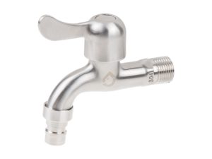 Кран водоразборный 1/2″ нар. настенный (SUS 304), AV Engineering