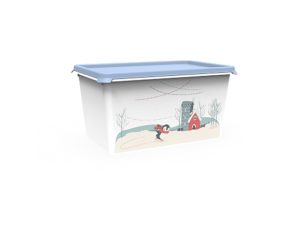 Емкость Christmas, 6 л, васильковый, BEROSSI