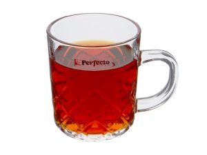Кружка стеклянная, 230 мл, серия Кристалл, PERFECTO LINEA