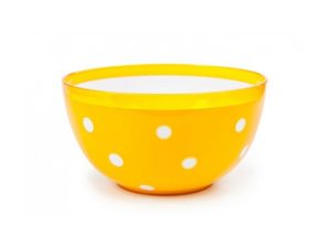 Салатник двухцветный Marusya (Маруся) 1,4 л, оранжевый, BEROSSI