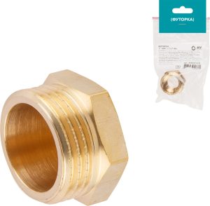 Футорка 1″ нар. х 1/2″ вн., AV Engineering (инд.упак.)