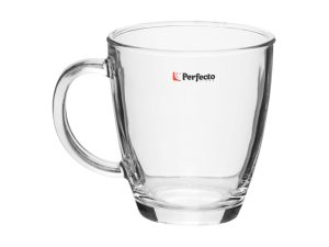 Кружка стеклянная, 340 мл, серия Джой (Joy), PERFECTO LINEA