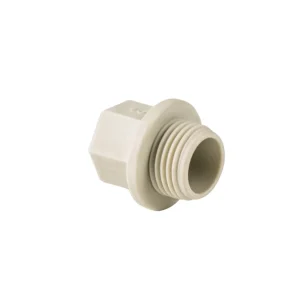 Заглушка резьбовая ПП 1/2″ PN25, сер. РТП