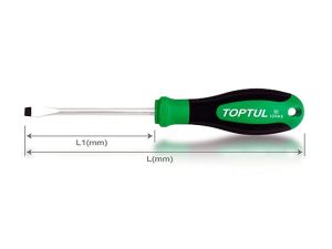 Отвертка «-» 4,0х100мм TOPTUL