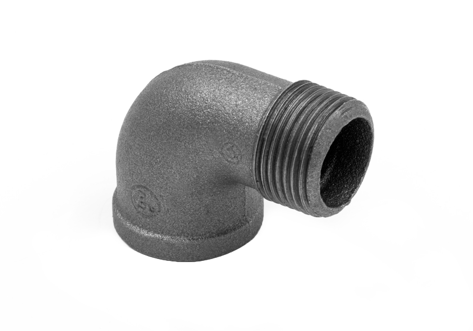 Колено 1/2″ вн.-нар. чугун черн., AV Engineering