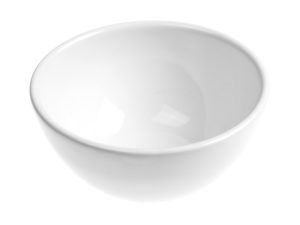 Салатник керамический, 123 мм, круглый, серия Кютахья, белый, PERFECTO LINEA