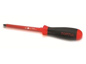 Отвертка «+» №0 75мм диэлектрическая PH TOPTUL