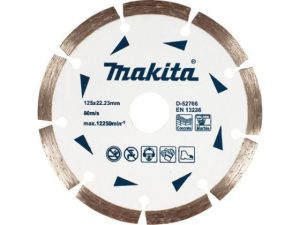 Алмазный круг 125х22.2 мм по бетону/мрамору сегмент «Эконом» MAKITA