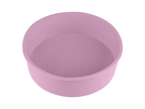 Форма для выпечки, силиконовая, круглая, 20 х 6 см, лиловая, PERFECTO LINEA