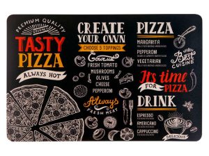 Салфетка сервировочная полипропиленовая «Tasty Pizza», 43.5х28.2 см, PERFECTO LINEA