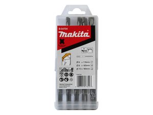 Набор буров SDS-Plus CENTERING TIP MAKITA 5 шт (6×110 1шт, 8×160 2шт,10×160 2шт)