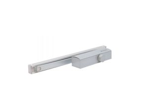 Доводчик дверной БУЛАТ PROFI  ДД 802/3 AH-S (40-85 кг) серебро, морозостойкий со скольз. Тягой