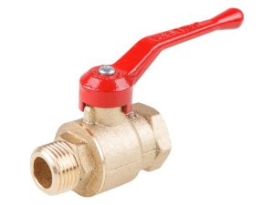 Кран шаровый 1″ нар.-вн. ручка PN1,6 МПа, 11Б27п5, Цветлит