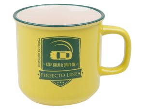 Кружка керамическая, 450 мл, серия Дрифт, салатовая, PERFECTO LINEA