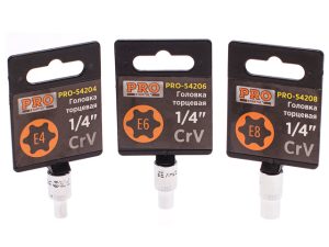 Головка «звездочка» 1/4″ Е5 PRO STARTUL (PRO-54205)