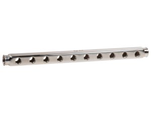 Коллектор 1/2″ х 10 вых. двухсторонний, AV Engineering