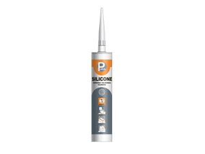 Герметик силиконовый санит. P PLUS «Silicone Sanitary» (прозр.) 280мл