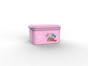 Контейнер универсальный Mommy love (Мамми лав) 1,5 л, нежно-розовый, BEROSSI