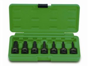 Набор бит TORX под головку 1/2″ ударных 7пр. TOPTUL