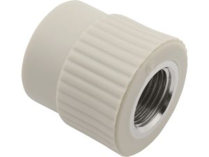 Муфта ПП комб. вн. 32×1″ сер. FV Plast