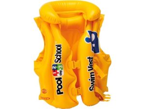Надувной жилет для плавания Pool School Step 2, 50х47 см, INTEX