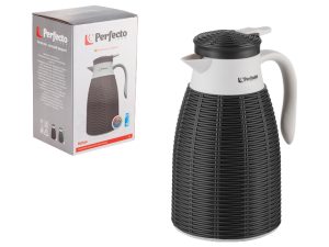 Кофейник (кофе пот) вакуумный, 1 л, Rattan (Ротанг), серый, PERFECTO LINEA