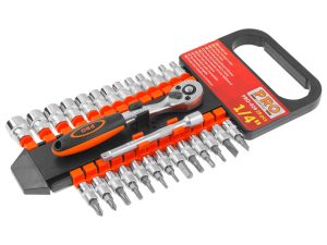 Набор головок и бит 28пр. 1/4″ PRO STARTUL (PRO-028)