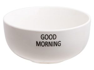 Миска керамическая, 500 мл, Good morning,  PERFECTO LINEA