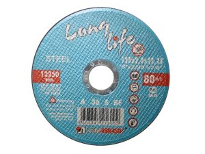 Круг отрезной 230х2.5×22.2 мм для металла Long Life LUGAABRASIV