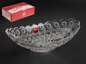 Блюдо стеклянное, овальное, 360 мм, Мэй-жи (Mei-ji), SAKURA