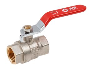 Кран шаровый 1/2″ вн.-вн. ручка PN40, AV Engineering
