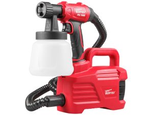 Краскораспылитель электрический WORTEX PS 1165 в кор. 650 Вт, 1100 мл/мин, 0.9 л бак