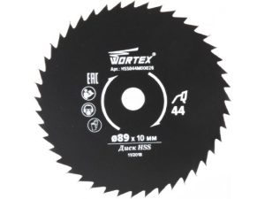 Диск пильный по металлу 89×10 мм 44 зуб. HS S044 M WORTEX для HS 2865